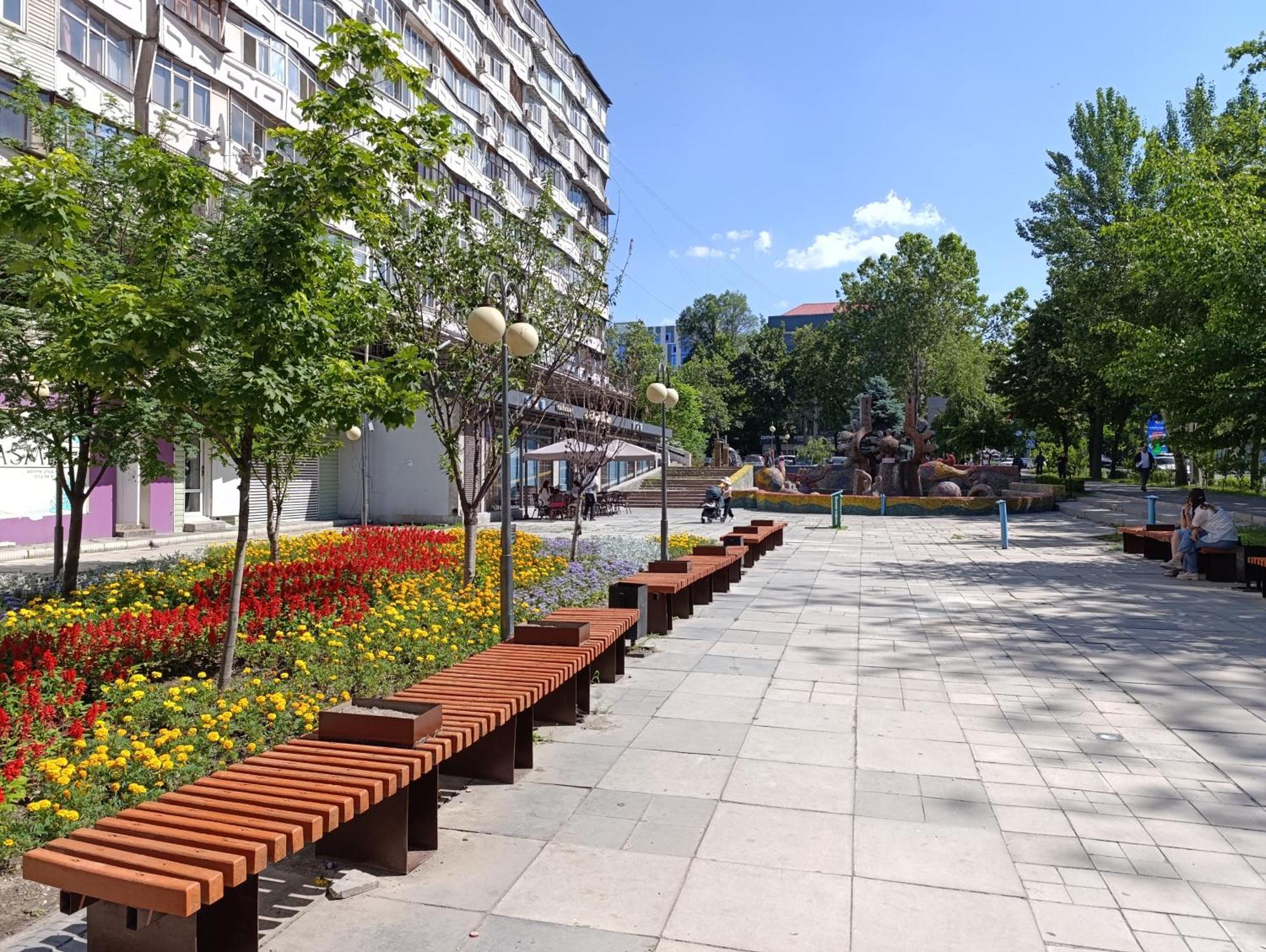 Apartmán Aura On Abdrahmanova 145 Biškek Exteriér fotografie